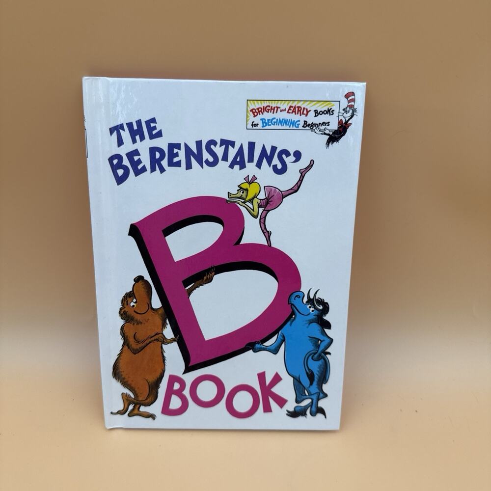 Dr. Seuss Beginner Book "THE B BOOK" 1971 Berenstain Bears Early Vintage